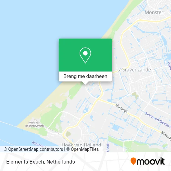 Elements Beach kaart