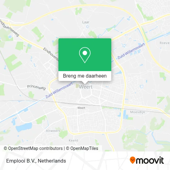 Emplooi B.V. kaart