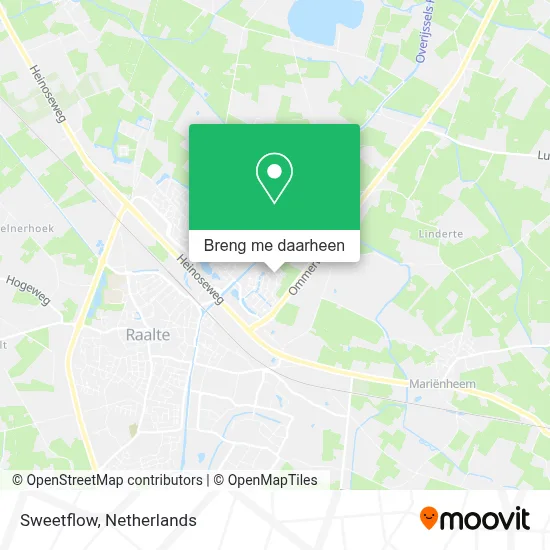 Sweetflow kaart