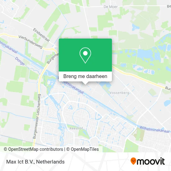 Max Ict B.V. kaart