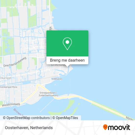 Oosterhaven kaart