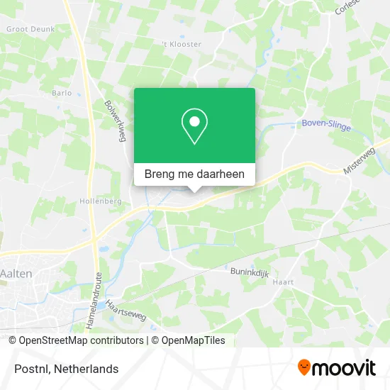Postnl kaart