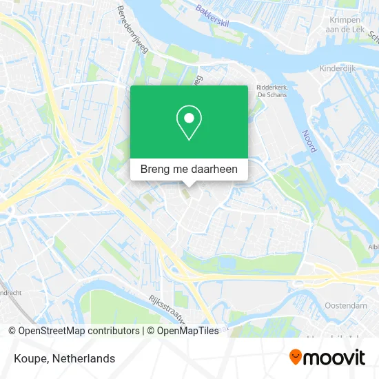 Koupe kaart