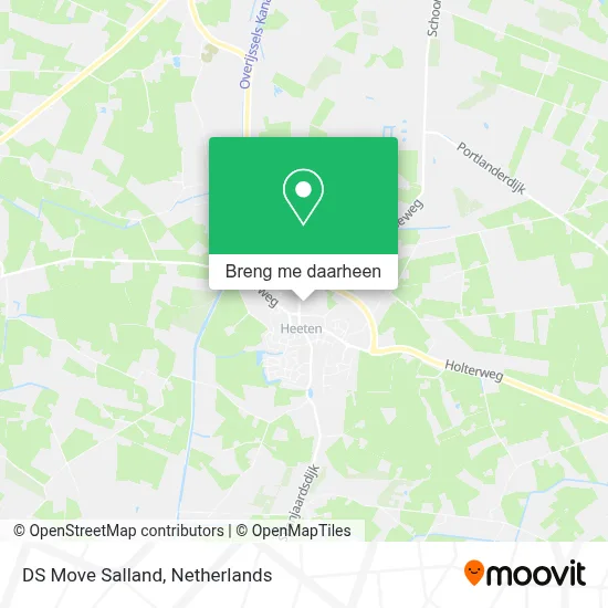 DS Move Salland kaart