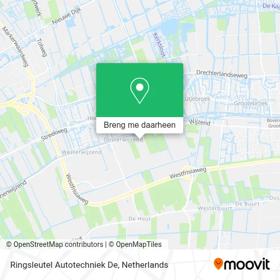 Ringsleutel Autotechniek De kaart