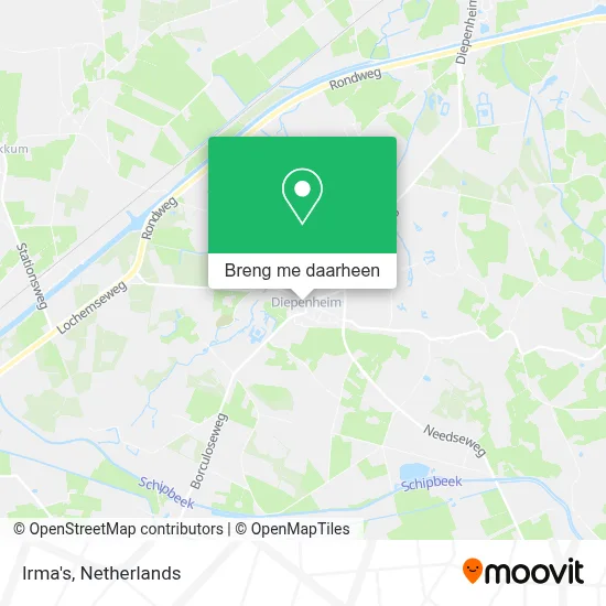 Irma's kaart