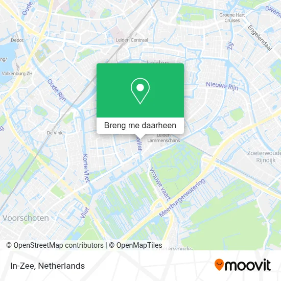 In-Zee kaart