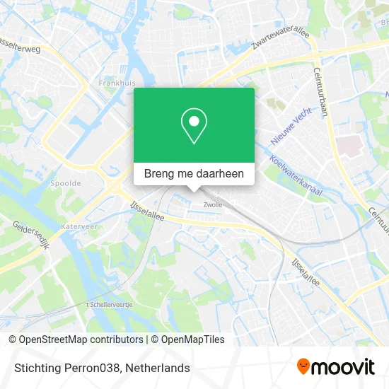 Stichting Perron038 kaart
