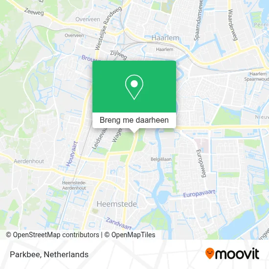 Parkbee kaart