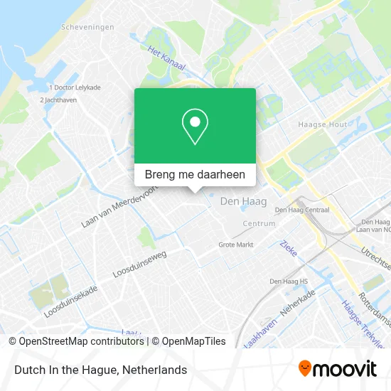 Dutch In the Hague kaart