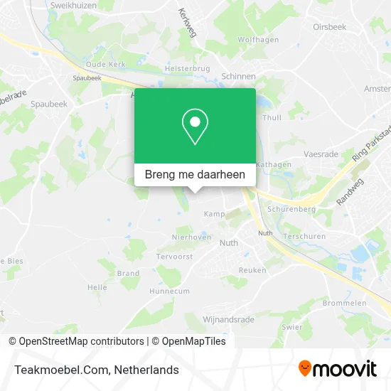Teakmoebel.Com kaart
