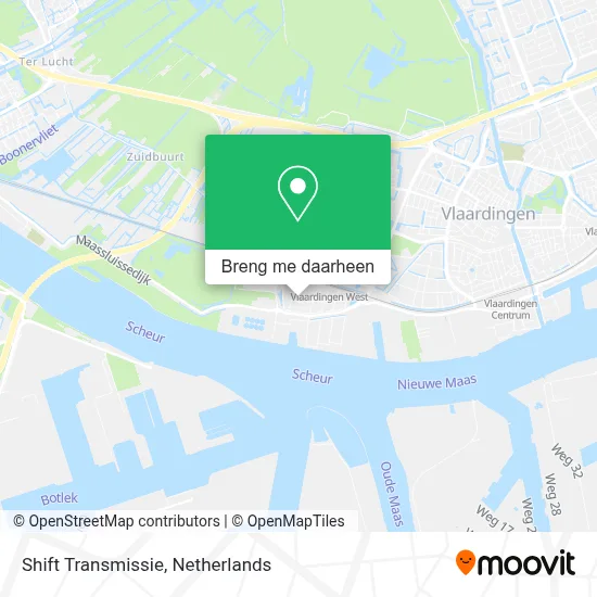 Shift Transmissie kaart
