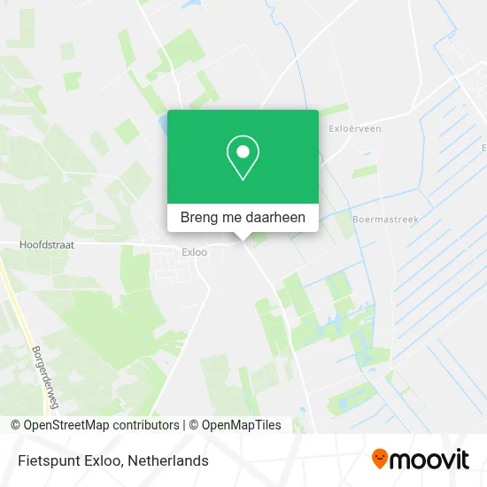 Fietspunt Exloo kaart