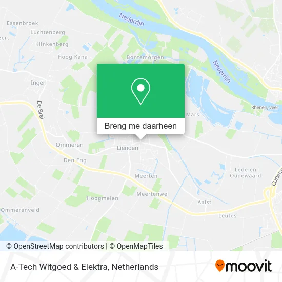 A-Tech Witgoed & Elektra kaart