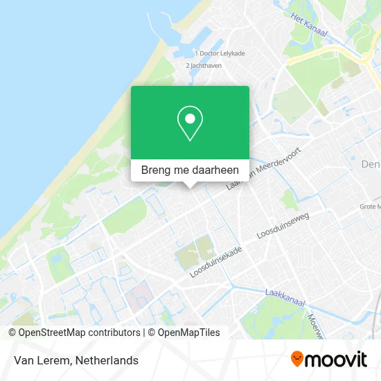 Van Lerem kaart