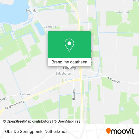 Obs De Springplank kaart