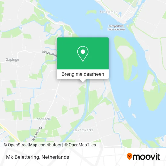 Mk-Belettering kaart