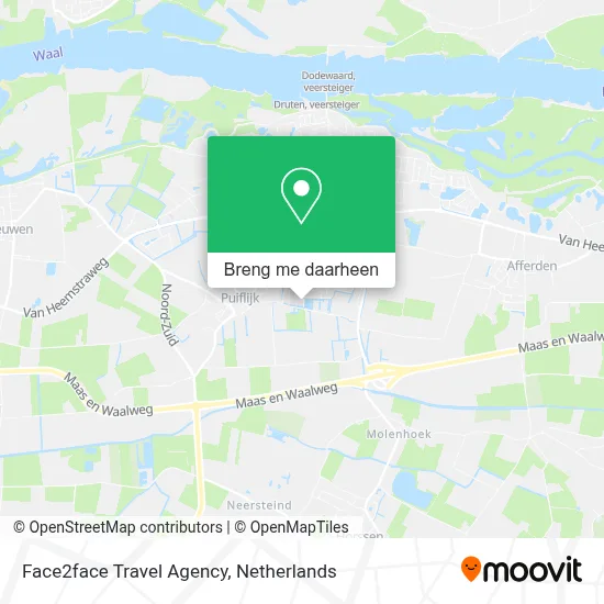 Face2face Travel Agency kaart