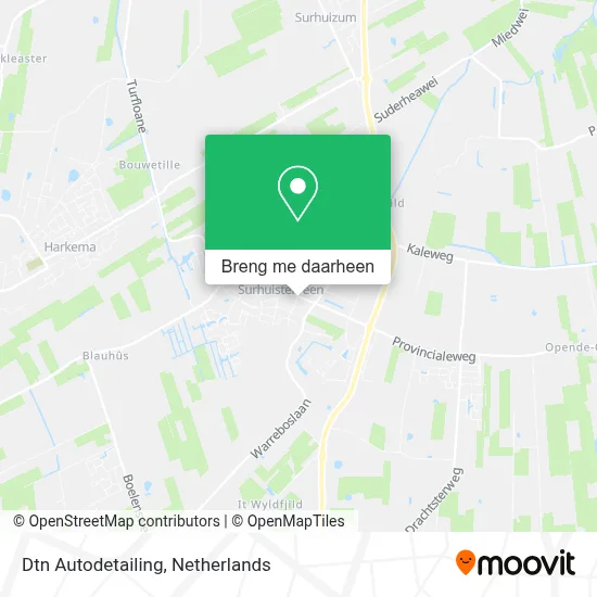 Dtn Autodetailing kaart