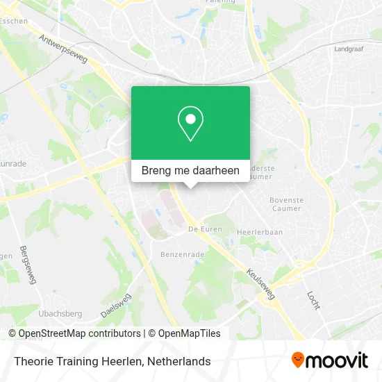 Theorie Training Heerlen kaart