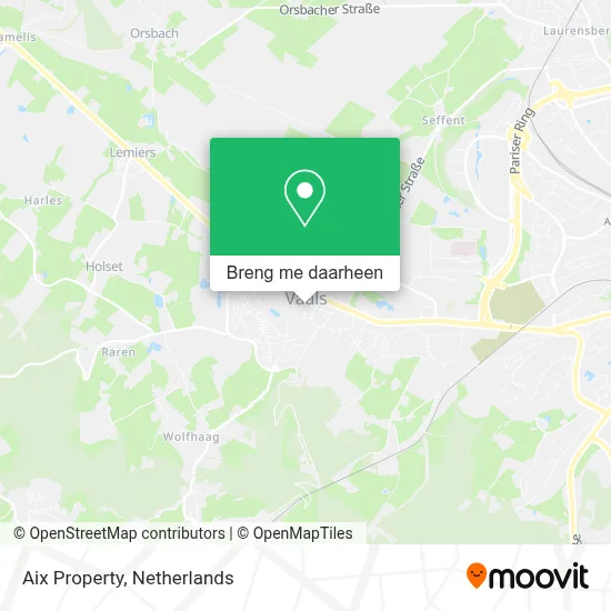 Aix Property kaart