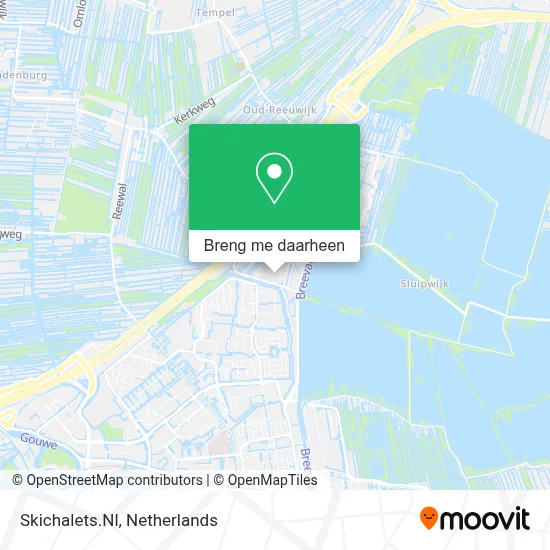 Skichalets.Nl kaart