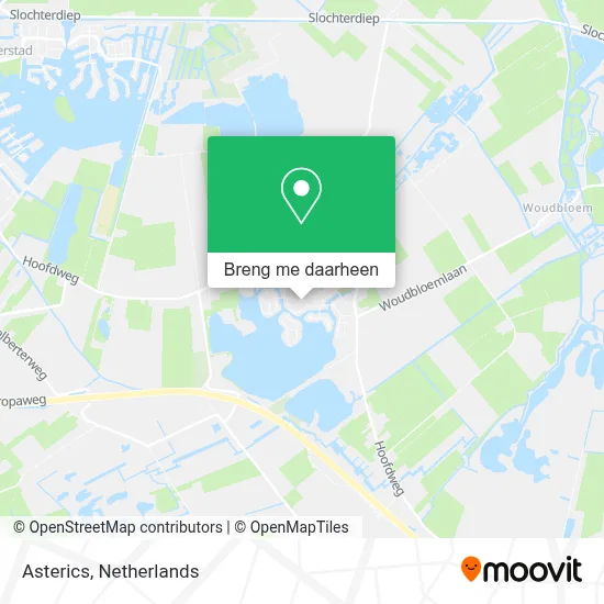 Asterics kaart