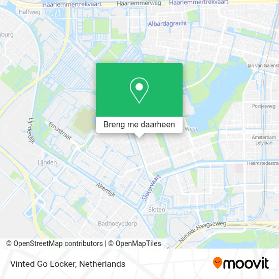 Vinted Go Locker kaart