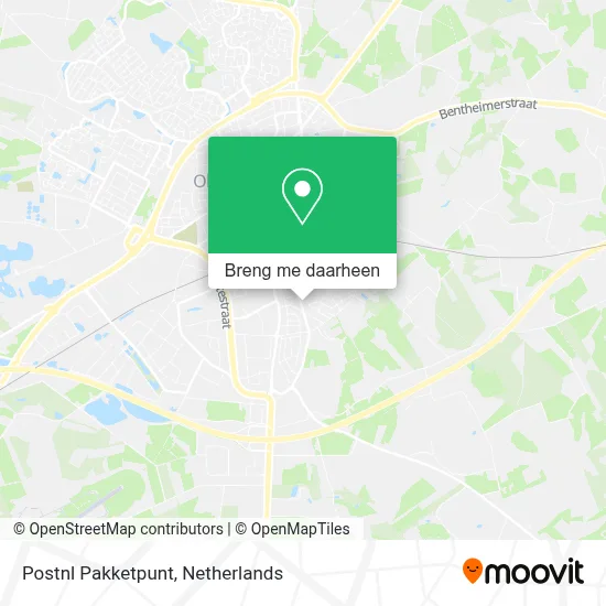 Postnl Pakketpunt kaart