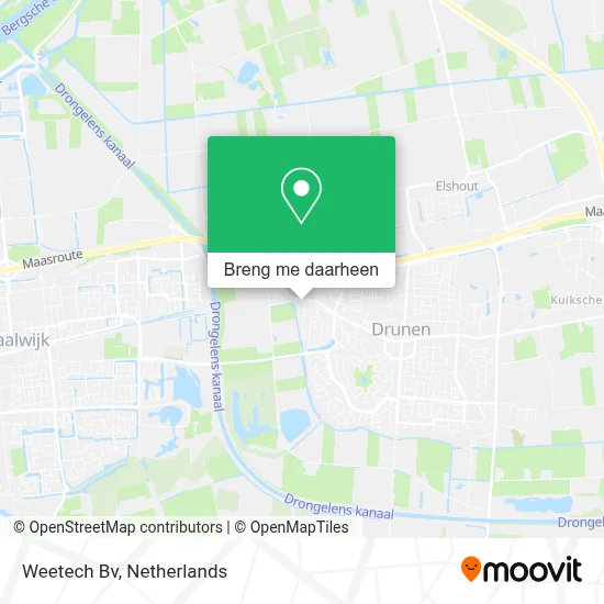 Weetech Bv kaart