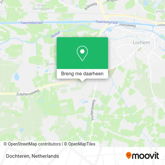 Dochteren kaart