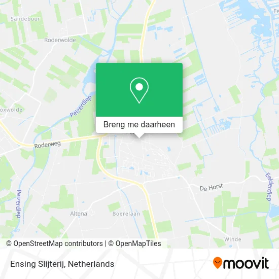 Ensing Slijterij kaart