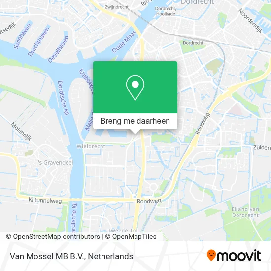 Van Mossel MB B.V. kaart