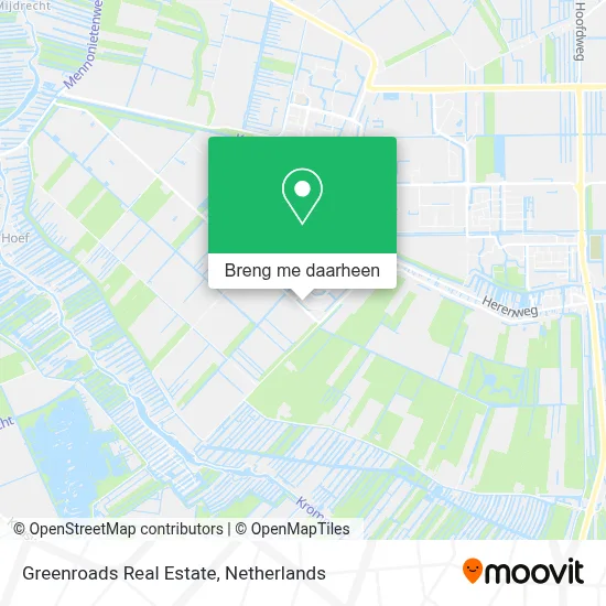 Greenroads Real Estate kaart
