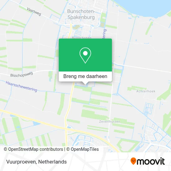 Vuurproeven kaart