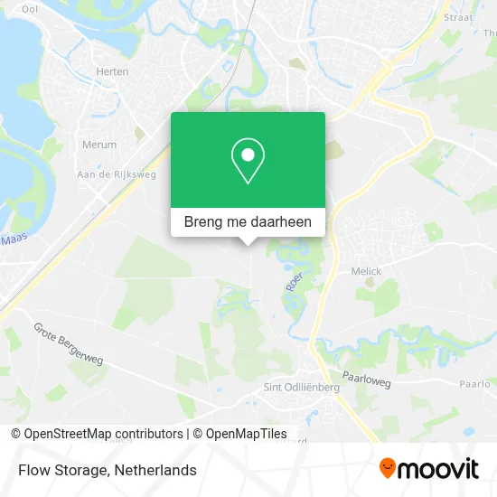 Flow Storage kaart
