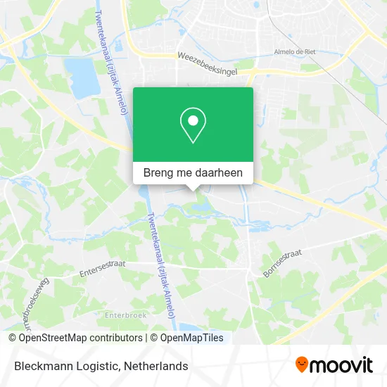Bleckmann Logistic kaart