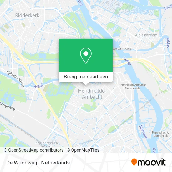 De Woonwulp kaart