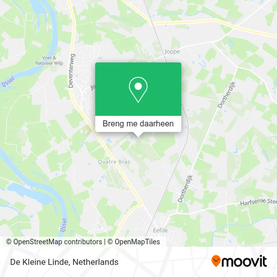 De Kleine Linde kaart
