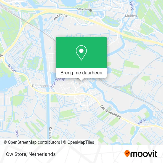 Ow Store kaart