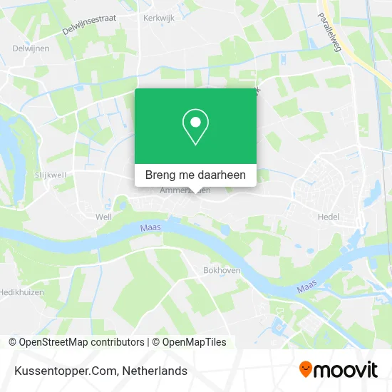 Kussentopper.Com kaart