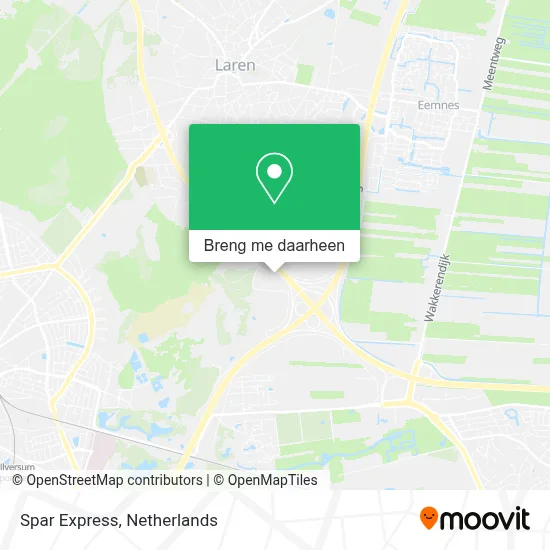 Spar Express kaart