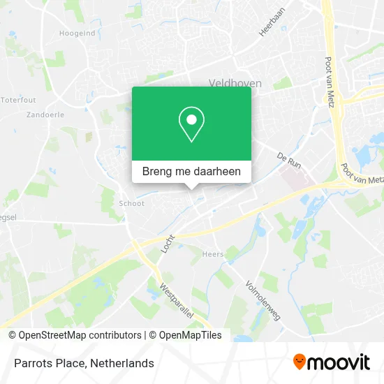 Parrots Place kaart