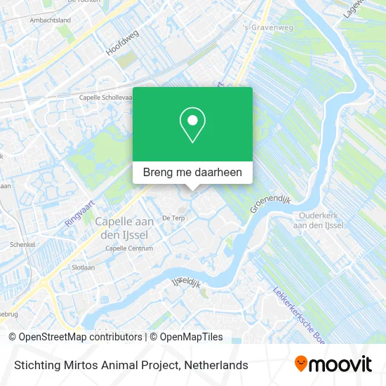 Stichting Mirtos Animal Project kaart
