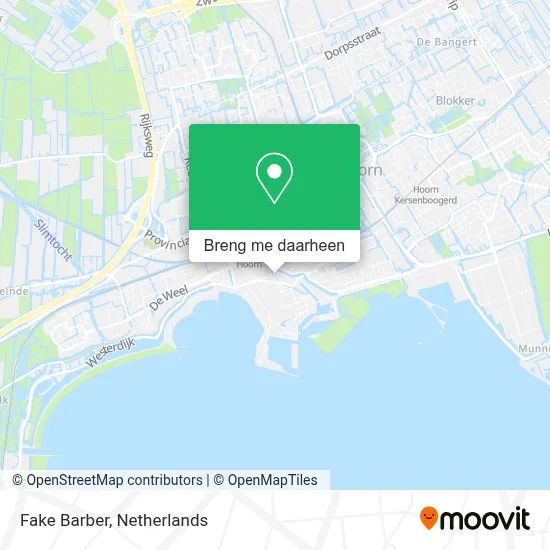Fake Barber kaart