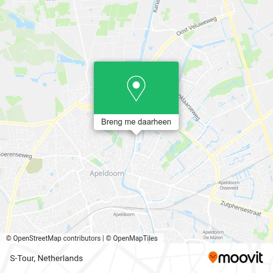 S-Tour kaart