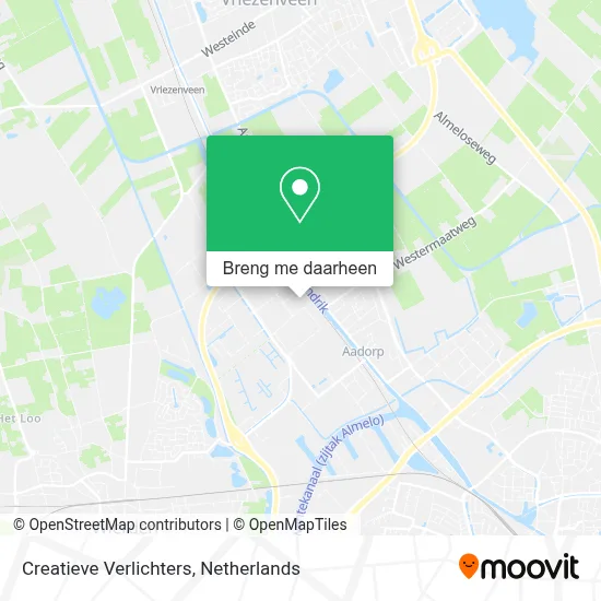 Creatieve Verlichters kaart