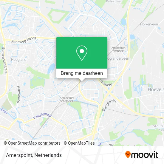 Amerspoint kaart
