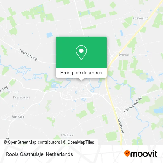 Roois Gasthuisje kaart