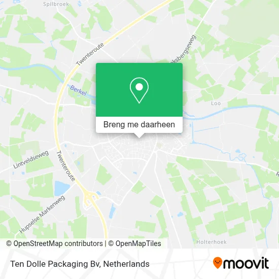 Ten Dolle Packaging Bv kaart